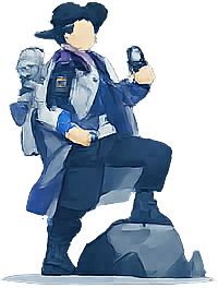 冒険家タイプのキャラクター